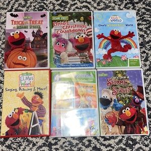 ⭐️HP⭐️ Sesame Street DVDs